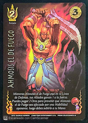 Ahmosis el de Fuego Coleccionista