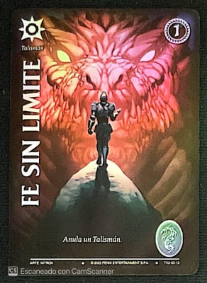 Fe Sin Limite Black1