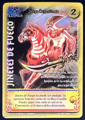 Jinetes de Fuego J.O.1