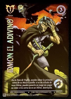 Idmon el Adivino Black
