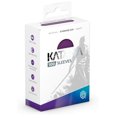 Protector Ultimate Guard Katana Standard Size 100un. - Iris Bloom1