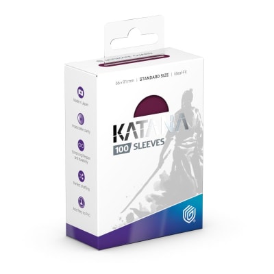 Protector Ultimate Guard Katana Standard Size 100un. - Radiant Plum1