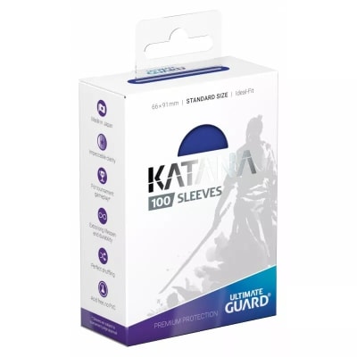 Protector Ultimate Guard Katana Standard Size 100un. - Blue