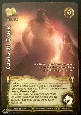 Letanía del Trueno1