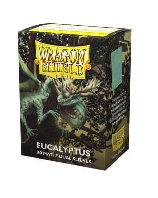 Protector Dragon Shield Dual Matte Standard 100u. - Eucalyptus