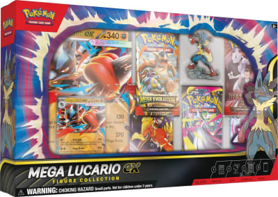 Pokémon TCG: Mega Lucario EX Figure Collection (Español)