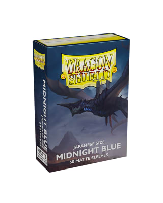 Protector Dragon Shield Japanese Matte 60u. - Midnight Blue