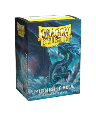 Protector Dragon Shield Standard Matte 100u. - Midnight Blue