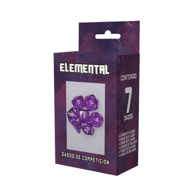 Dados Zero Mulligan Elemental Morado