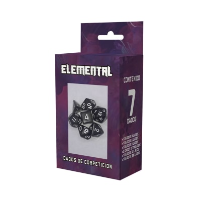 Dados Zero Mulligan Elemental Negro