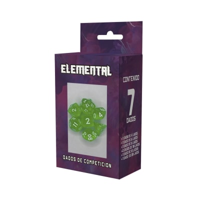 Dados Zero Mulligan Elemental Verde1