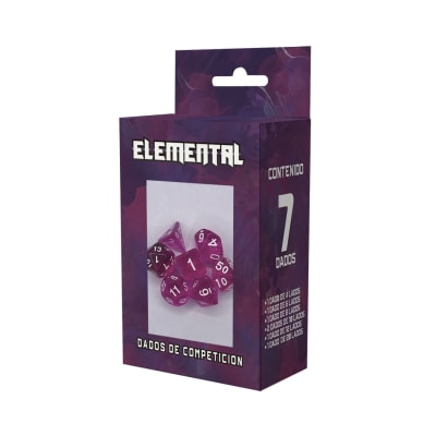 Dados Zero Mulligan Elemental Fuccia
