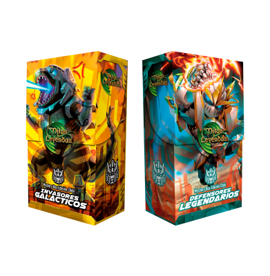 Pack Mystery Box Imperio Kaiju vs Mecha: Titanes