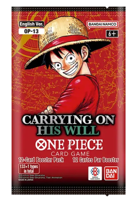 Sobre One Piece Carrying on his Will (OP13)1