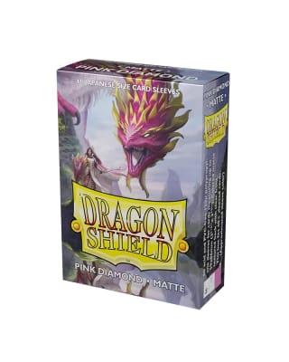 Protector Dragon Shield Japanese Matte 60u. - Pink Diamond