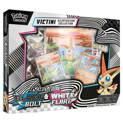 Pokemon TCG Scarlet & Violet - Black Bolt & White Flare - Unova Ilustration Collection (Español)