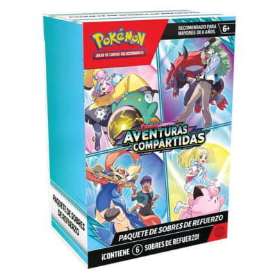 Pokemon TCG Scarlet & Violet Journey Together - Booster Bundle Español1