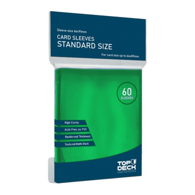 Protectores Top Deck Standard Green1