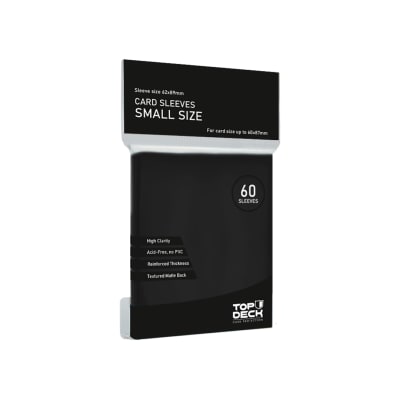 Protectores Top Deck Small Black