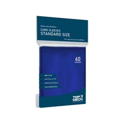 Protectores Top Deck Standard Blue1