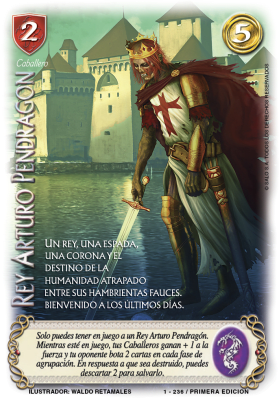 Rey Arturo Pendragón Zombie