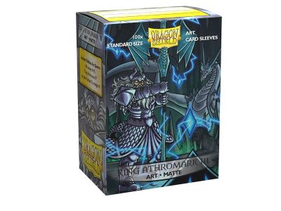 Protectores Art Matte Standard 100 Unidades King Athromark III Dragon Shield Protectores Art Matte Standard 100 Unidades King Athromark III Dragon Shield