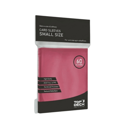 Protectores Top Deck Small Pink1