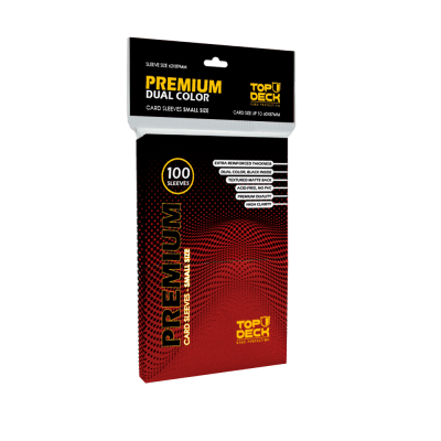 Protectores Top Deck Premium Small Red1