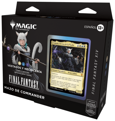 MTG Final Fantasy Commander Deck Español ''Vastagos y Herchiceria''1
