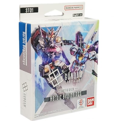 Starter Deck Gundam TCG (ST01) - Heroic Beginnings1