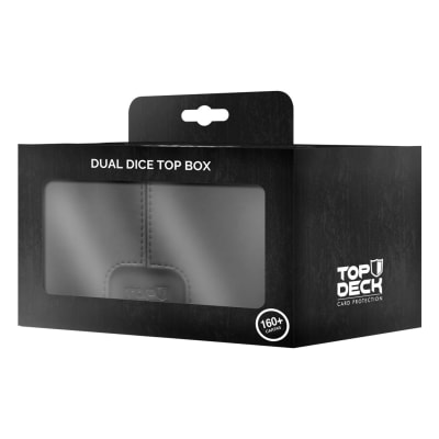 Deck Box Top Deck Dual Dice Top Box 200 Black1