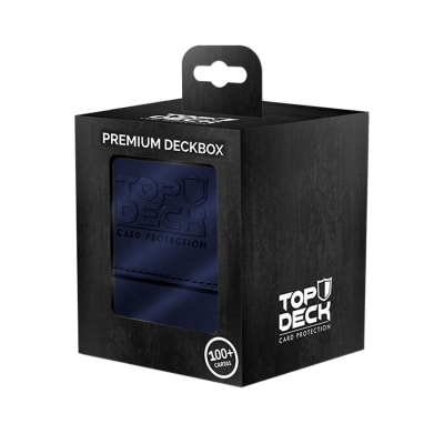 Deck Box Top Deck Top Box Premium 100+ Blue