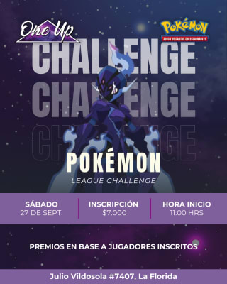 League Challenge Pokemón Septiembre
