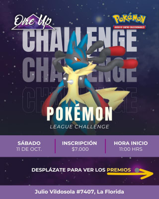 League Challenge Pokemón Octubre