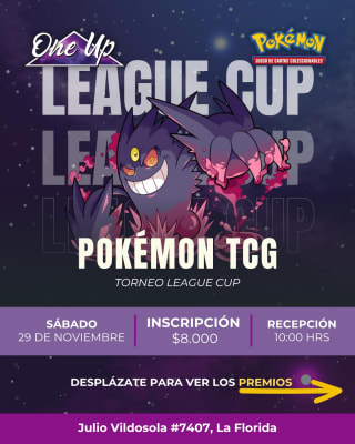 League CUP Pokemon TCG Noviembre