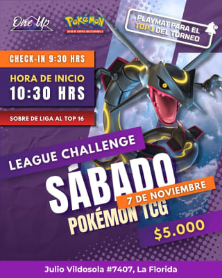League Challenge Pokémon TCG [Noviembre]