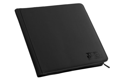 Carpeta TopDeck 480 Espacios Zip 12-Pocket - Black Carpeta TopDeck 480 Espacios Zip 12-Pocket - Black