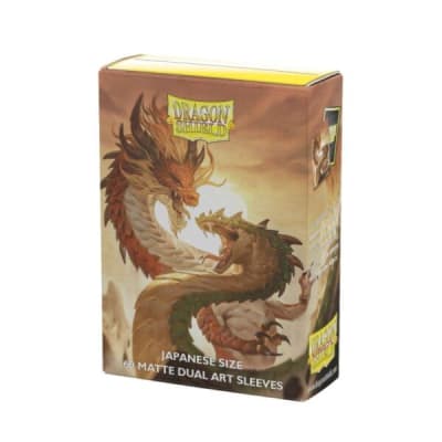 Protector Dragon Shield Art Japanese Dual Matte Wood Snake
