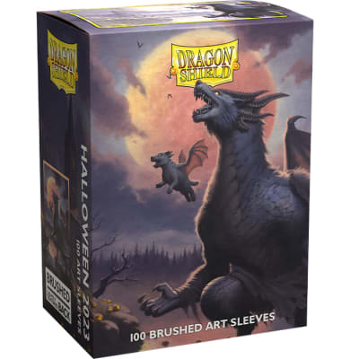 Protector Dragon Shield Standard Art Brushed - Halloween Dragon 20231