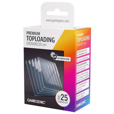 Premium Toploading Exoshield Gamegenic