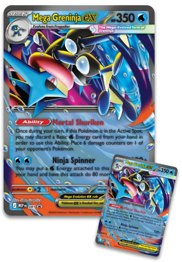 Pokémon TCG: Mega Greninja ex Premium Collection Inglés | One up