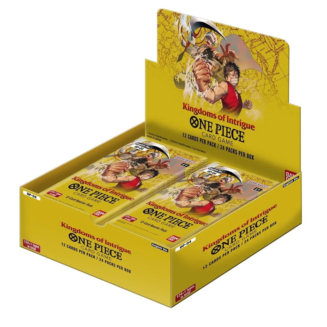 ONE PIECE CARD GAME: KINGDOMS OF INTRIGUE BOOSTER BOX (OP04) | One