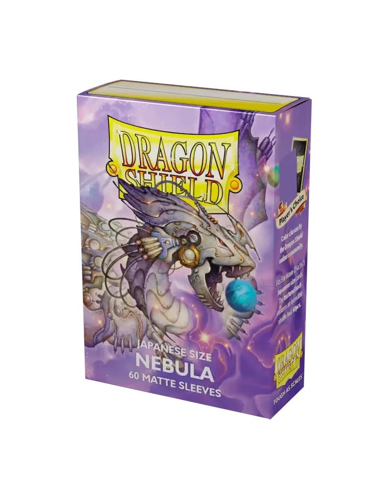 Dragon Shield - Mini Bustine Per Carte Giapponesi 60 Pezzi - Nero