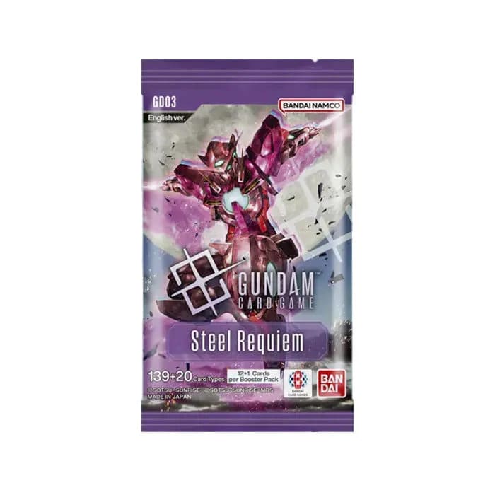 GUNDAM Steel Requiem 6D03 3個セット Sobre Gundam TCG Steel Requiem | One up store | Los Mejores