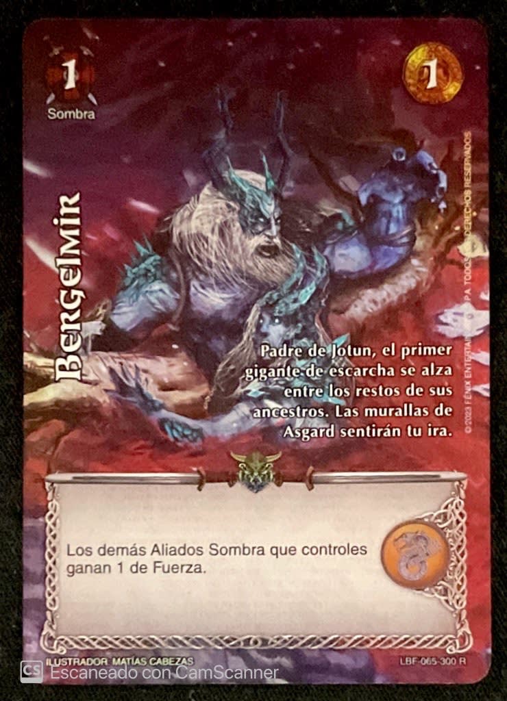 Bergelmir LBF One up store Los Mejores Accesorios Para Tus Cartas