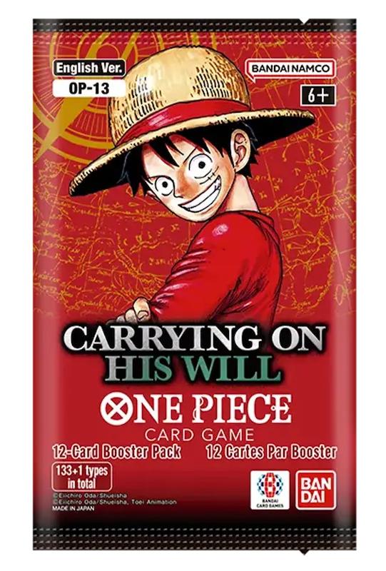 Sobre One Piece Carrying on his Will (OP13) | One up store | Los