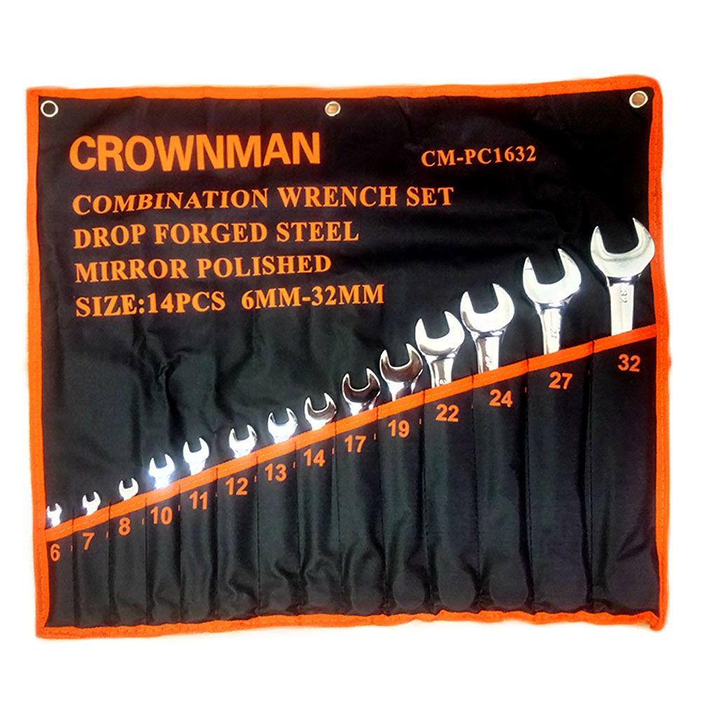 Llave Punta Corona 14 PCS 6MM a 32MM CM-PC1632 | Ferreteronline.cl