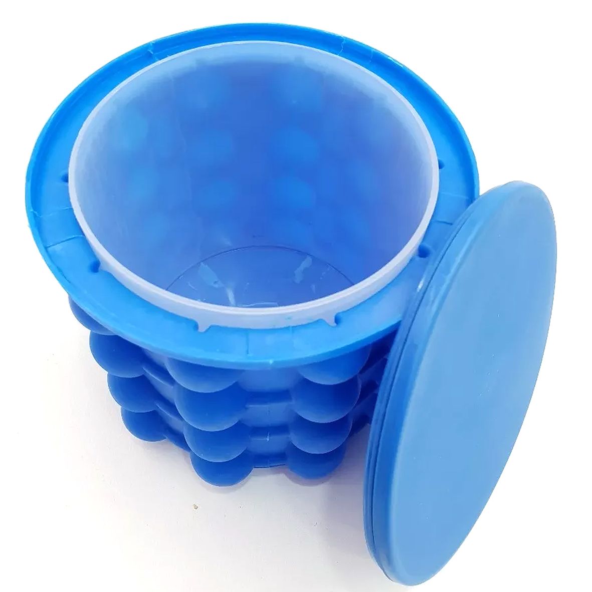 Hielera Cubeta Silicona Hielo Market | Ferreteronline.cl