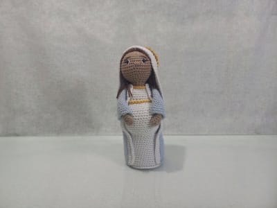 AMIGURUMIS VIRGEN DE LA DULCE ESPERA