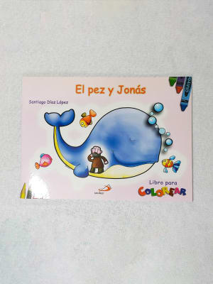 LIBRO PARA COLOREAR. EL PEZ Y JONÁS